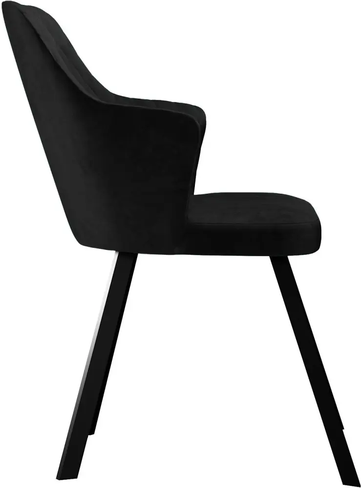 Стул ДИК DikLine 245, 85x50x63 см, черный 1 шт. купить,NaN
