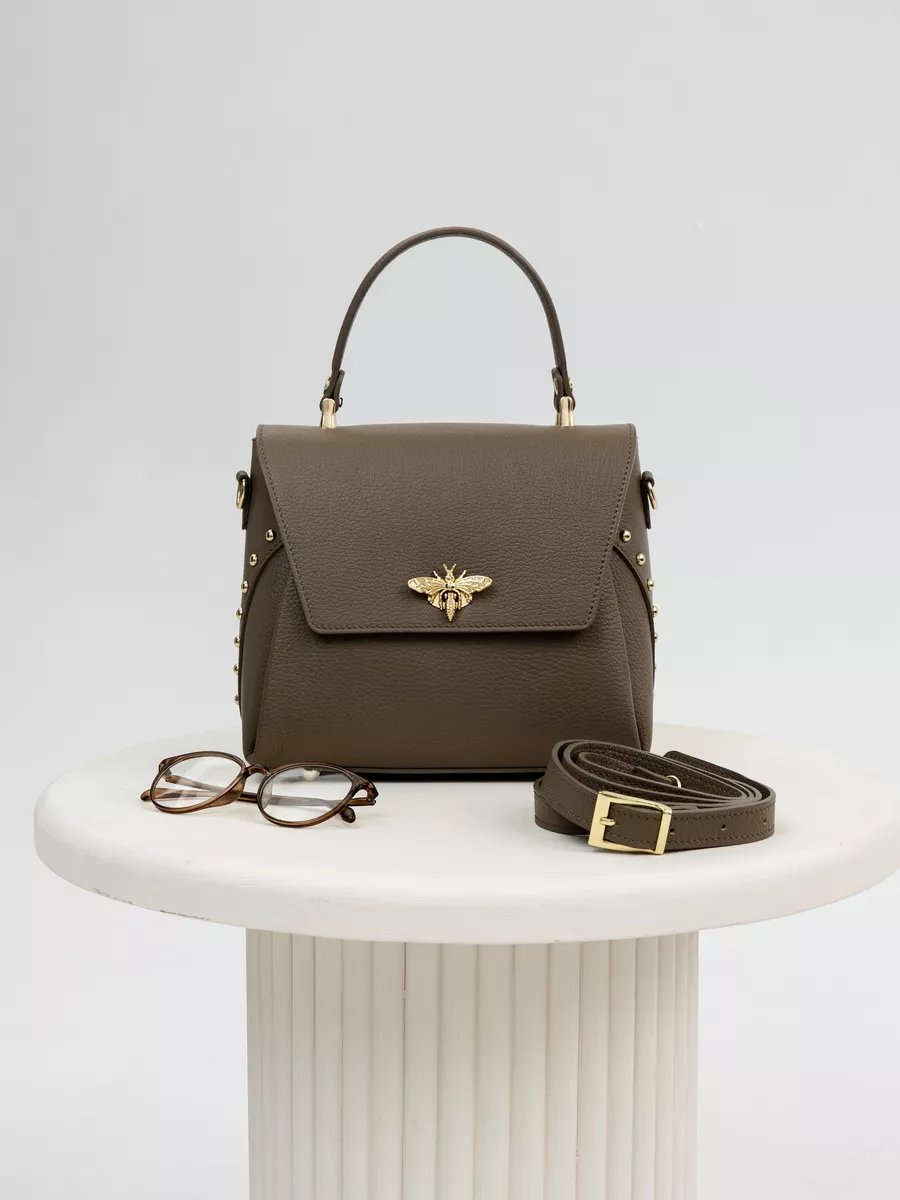 Мини-сумка Belmondo Special Boutique натуральная кожа коричневый купить,NaN