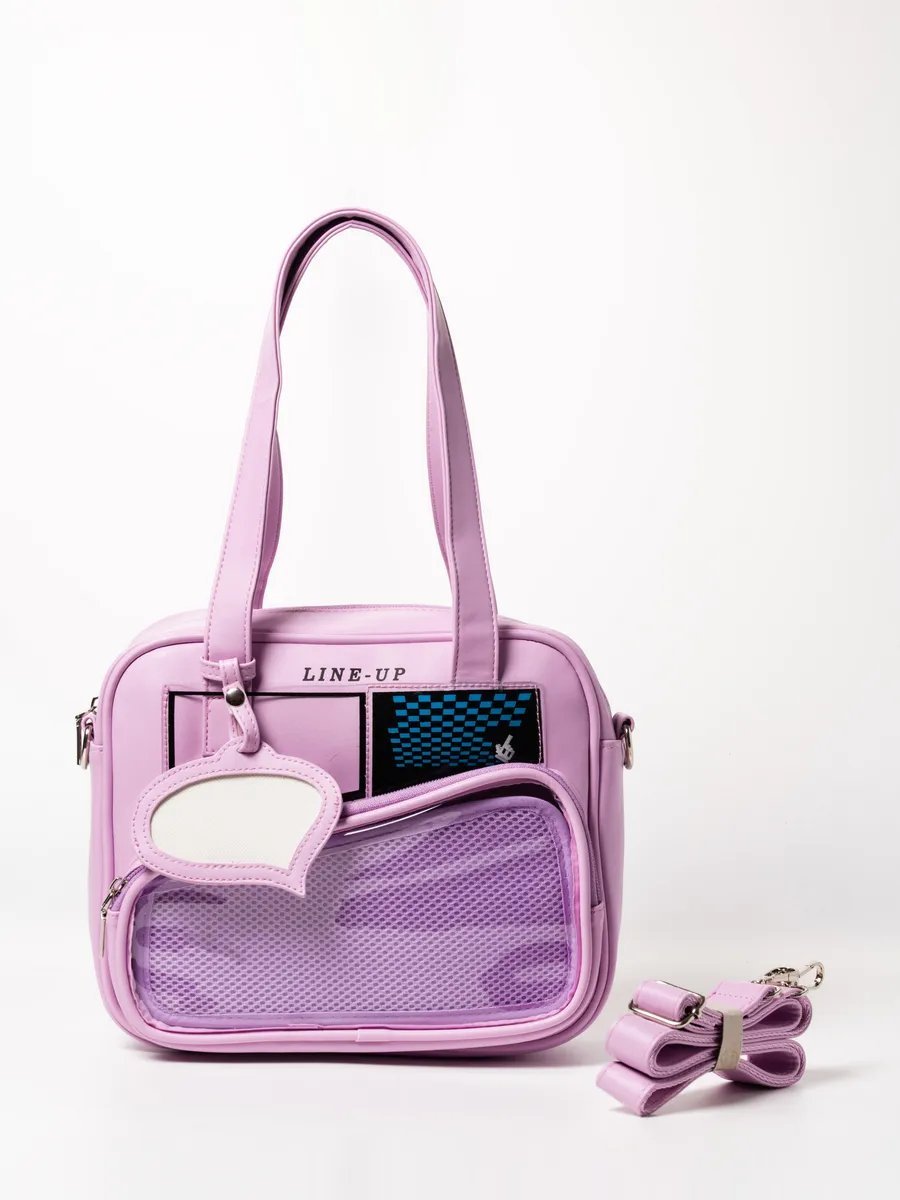 Сумка кросс-боди Dreamurr bags&accessories экокожа фиолетовый купить,NaN