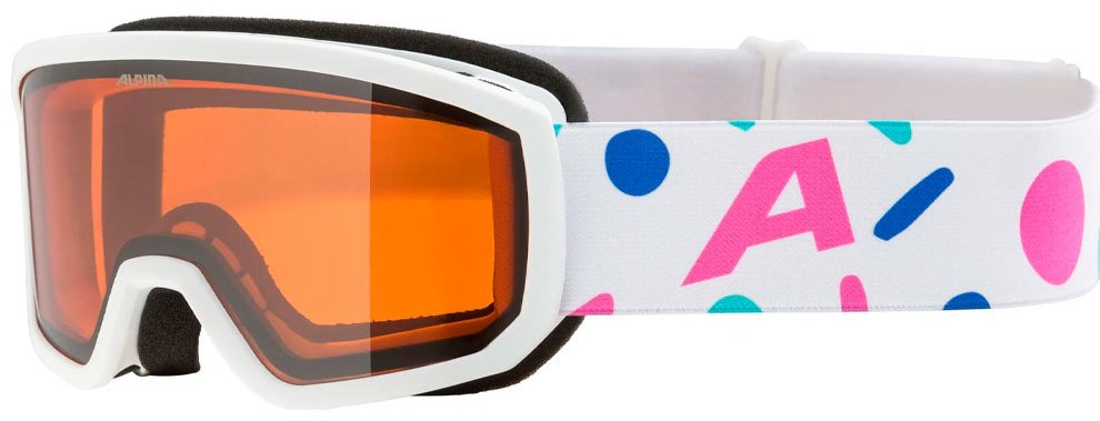 Маска горнолыжная Alpina 4003692332080 белый размер S