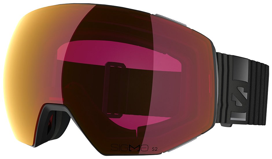 Маска горнолыжная Salomon Radium Prime Sigma L47888400 черный размер one size