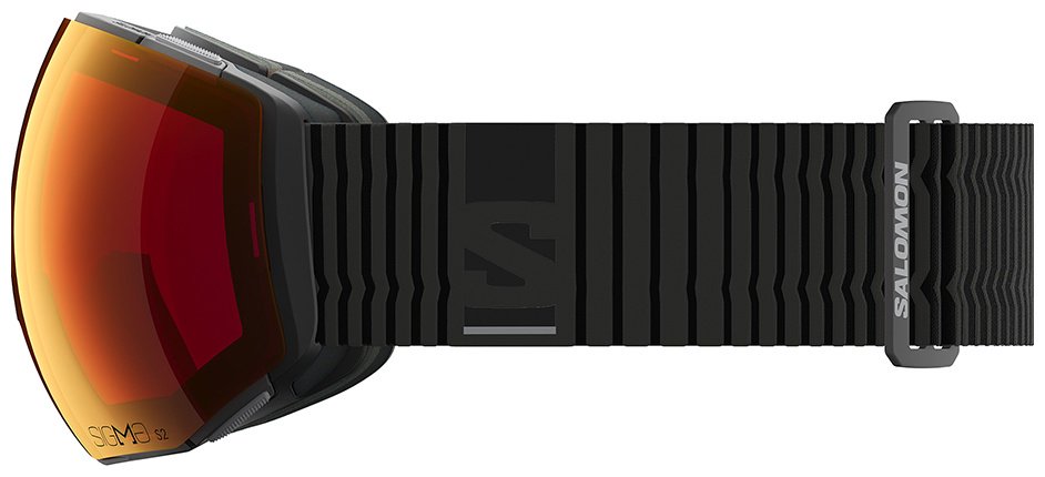 Маска горнолыжная Salomon Radium Prime Sigma L47888400 черный размер one size