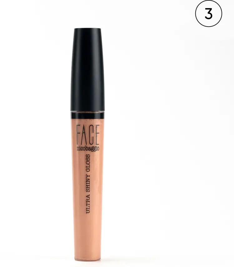 Face Nicobaggio Ultra Shiny Gloss блеск для губ 3 Светло-бежевый нюдовый купить,NaN