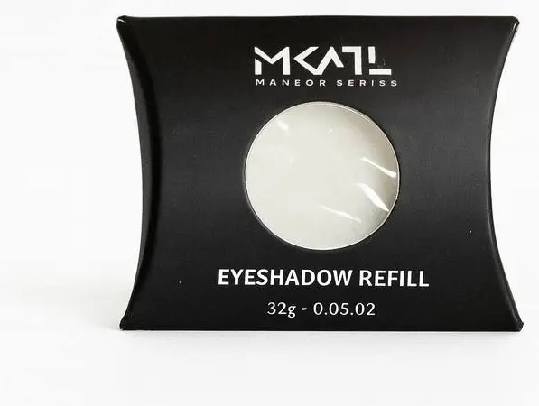 Make-Up Atelier Paris тени прессованные T015 Satin Black черный сатин купить,NaN