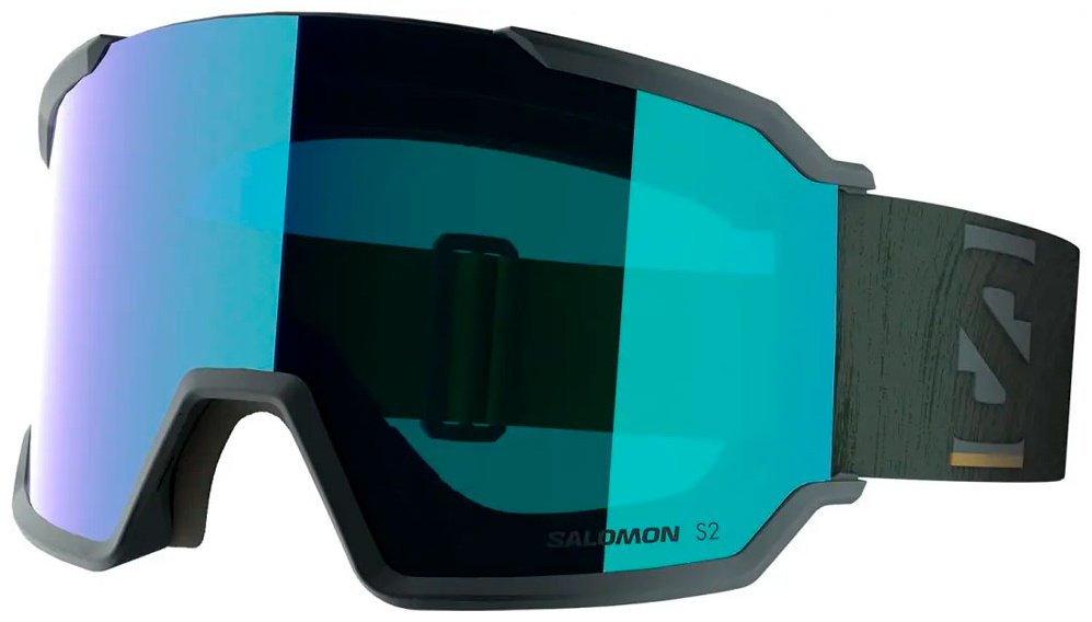 Маска горнолыжная Salomon 198720020849 зеленый размер one size