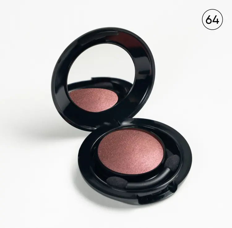 Face Nicobaggio тени прессованные BAKED COLOR SHADOW Тон 64, "Красно-коричневый металлик" купить,NaN