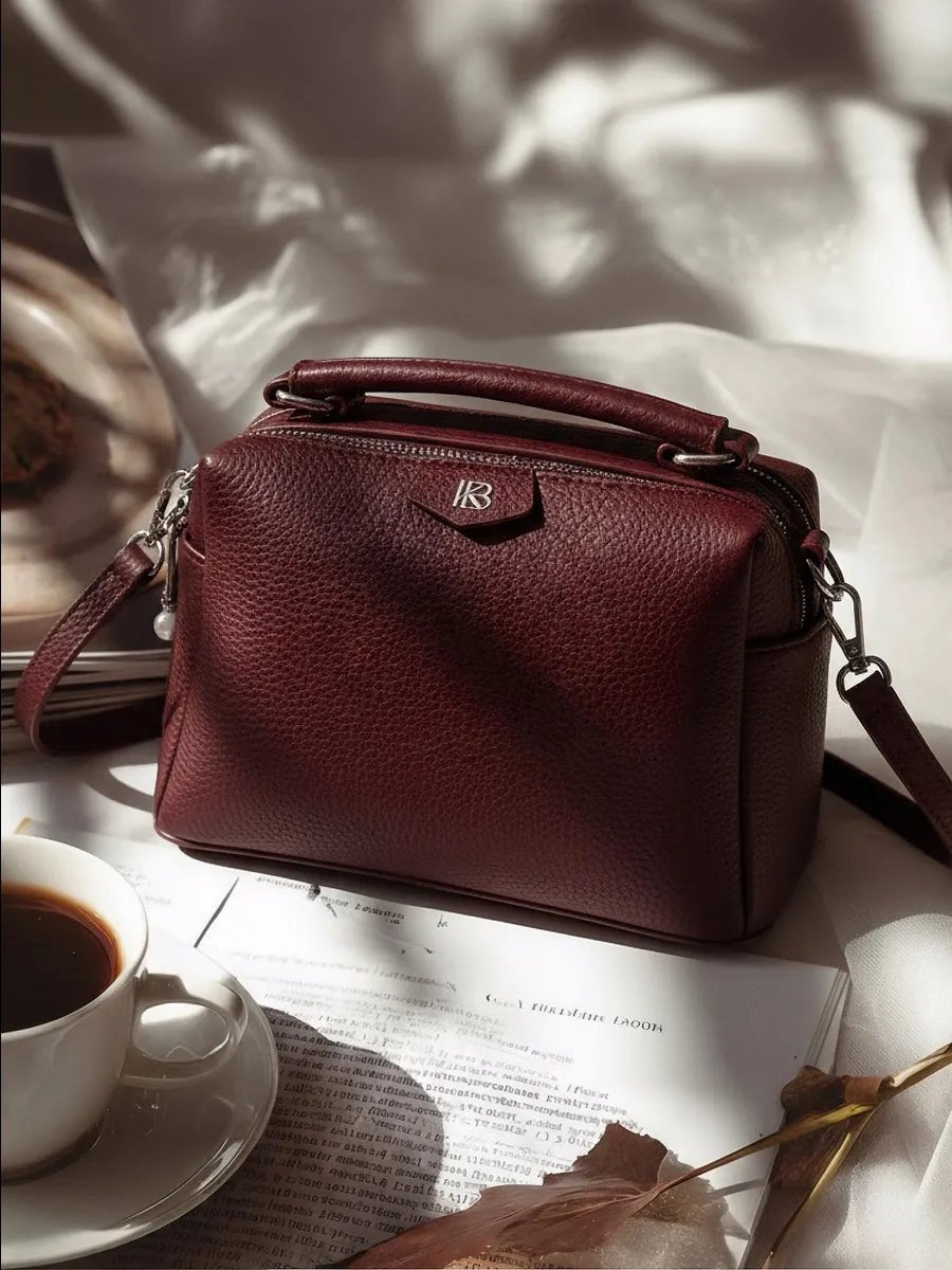 Сумка кросс-боди Klevo.brand экокожа красный купить,NaN