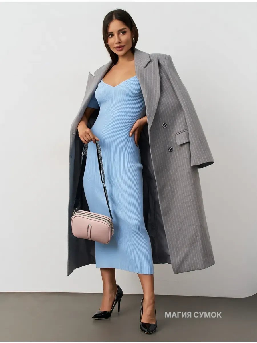 Сумка кросс-боди Магия Сумок экокожа розовый купить,NaN