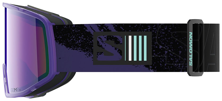 Маска горнолыжная Salomon Sentry Pro Sigma L47898000 фиолетовый размер one size