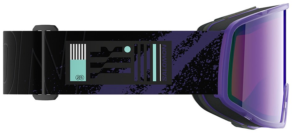 Маска горнолыжная Salomon Sentry Pro Sigma L47898000 фиолетовый размер one size