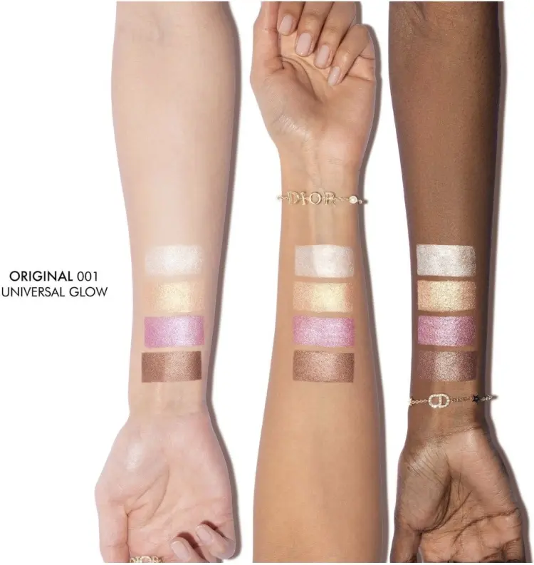 Dior Backstage Glow Maximizer Face Palette румяна, бронзер, хайлайтер 001 Universal Glow купить,NaN