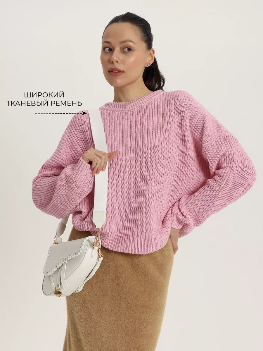 Сумка кросс-боди heybags экокожа белый купить,NaN