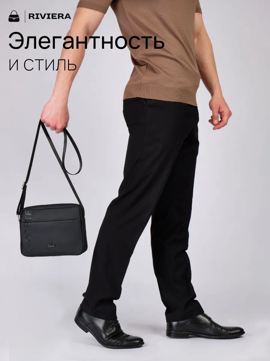 Сумка поясная RIVIERA BAGS оксфорд черный