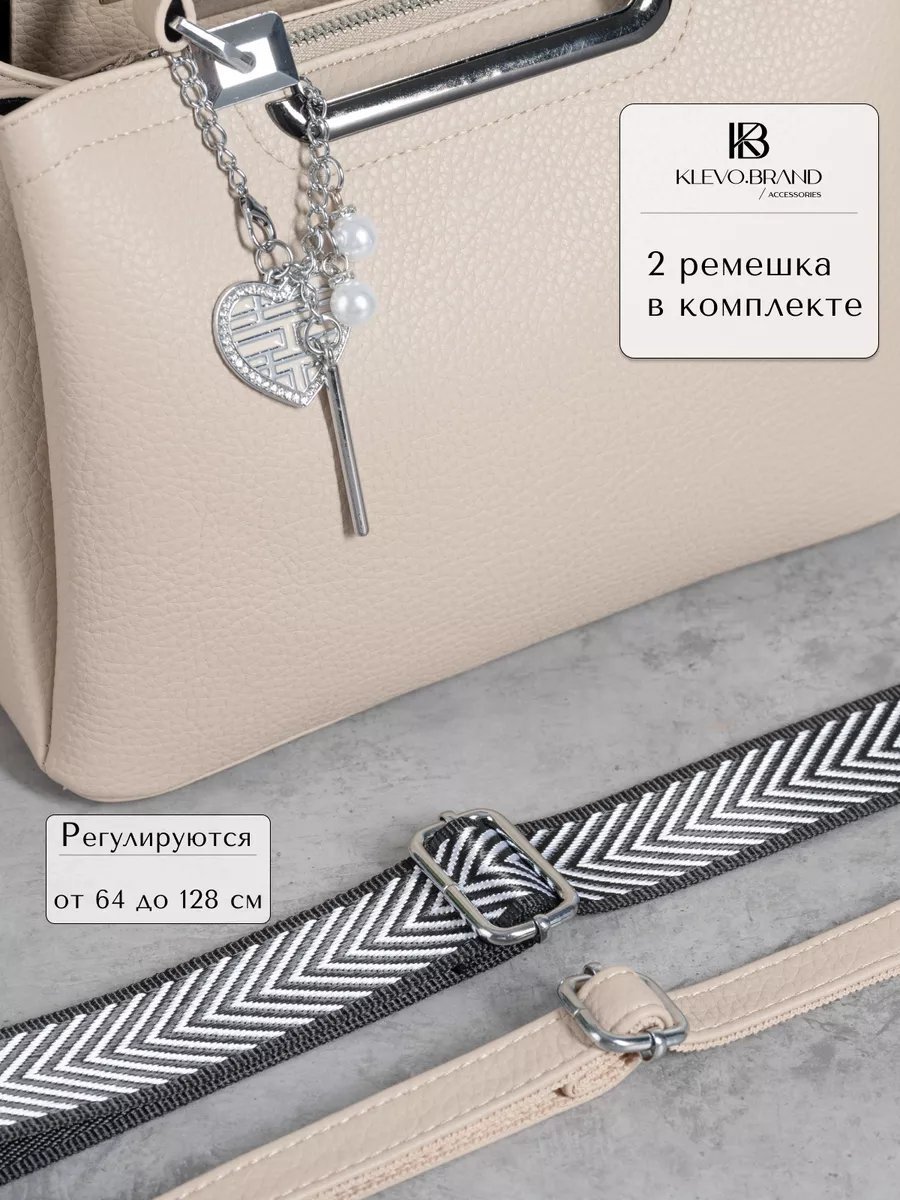 Сумка кросс-боди Klevo.brand экокожа желтый купить,NaN