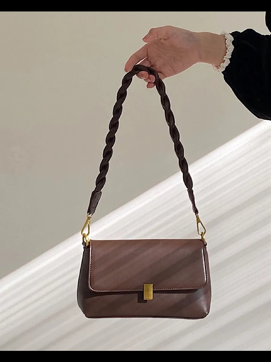 Сумка кросс-боди Rare accessories экокожа коричневый
