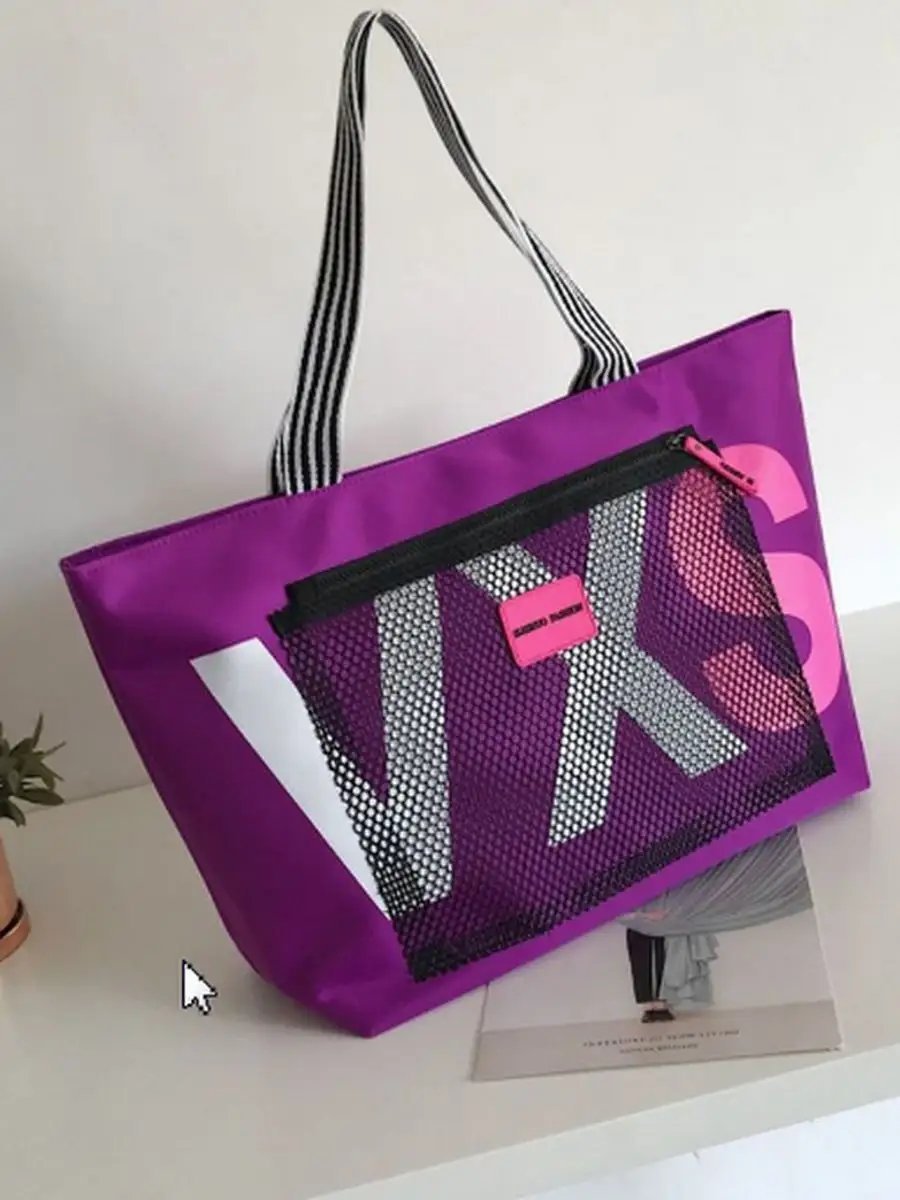 Мини-сумка AYS shop полиэстер розовый