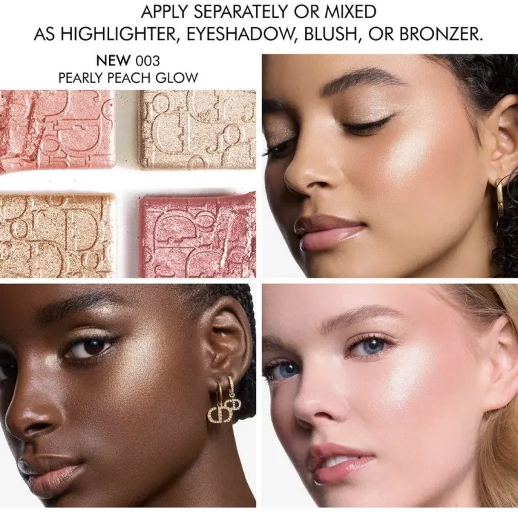Dior Backstage Glow Maximizer Face Palette румяна, бронзер, хайлайтер 003 Pearly Peach Glow - ForteMarket Dior Backstage Glow Maximizer Face Palette румяна, бронзер, хайлайтер 003 Pearly Peach Glow купить,45500