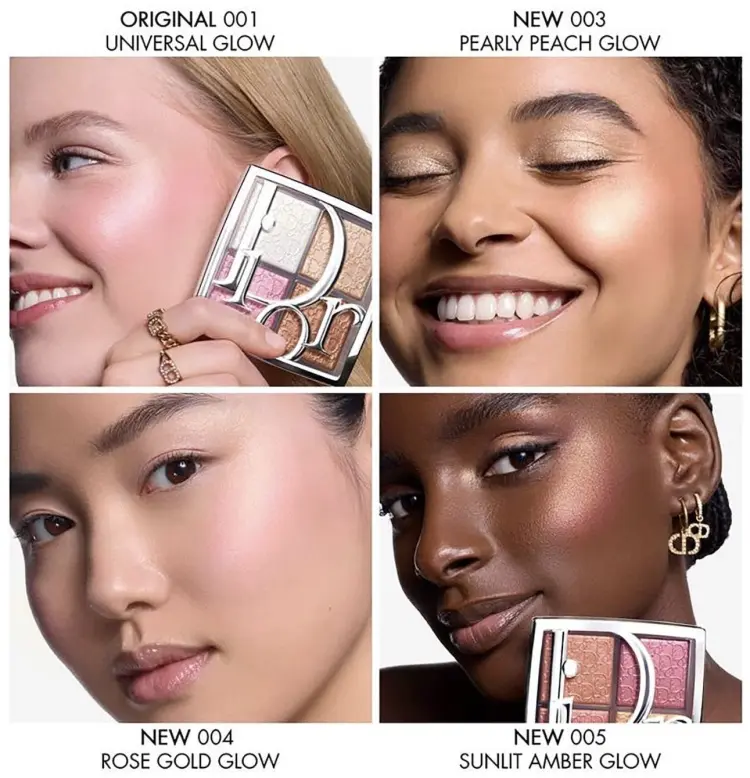 Dior Backstage Glow Maximizer Face Palette румяна, бронзер, хайлайтер 003 Pearly Peach Glow - ForteMarket Dior Backstage Glow Maximizer Face Palette румяна, бронзер, хайлайтер 003 Pearly Peach Glow купить,45500
