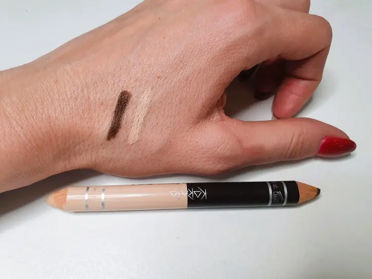 Karaja Eye Contouring Pencil Duo карандаш коричневый 01 купить,NaN