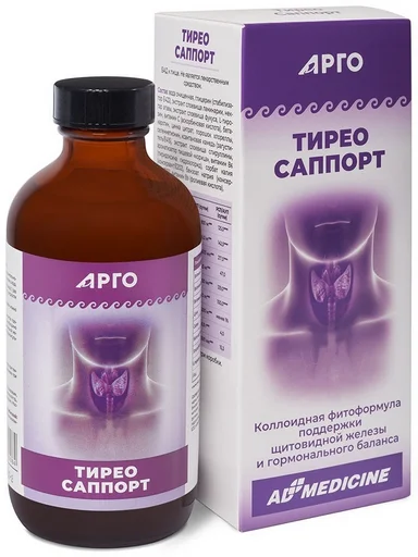 AD MEDICINE LLC Раствор Тирео Саппорт 237мл