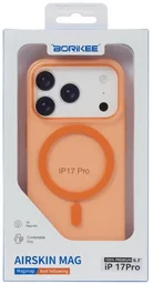 Чехол Borikee для телефона Iphone 17 Pro Max BK-045 Orange