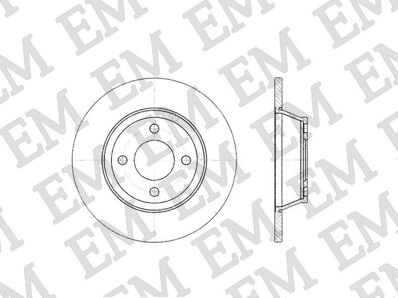 Диски Stellox передние 6020-4741-SX купить,10860
