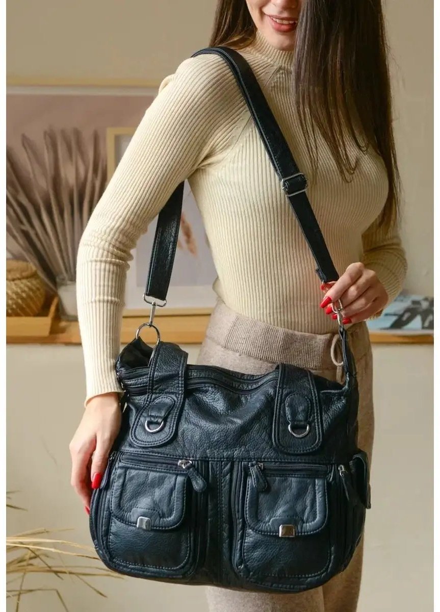 Сумка тоут MONBAG экокожа черный купить,NaN