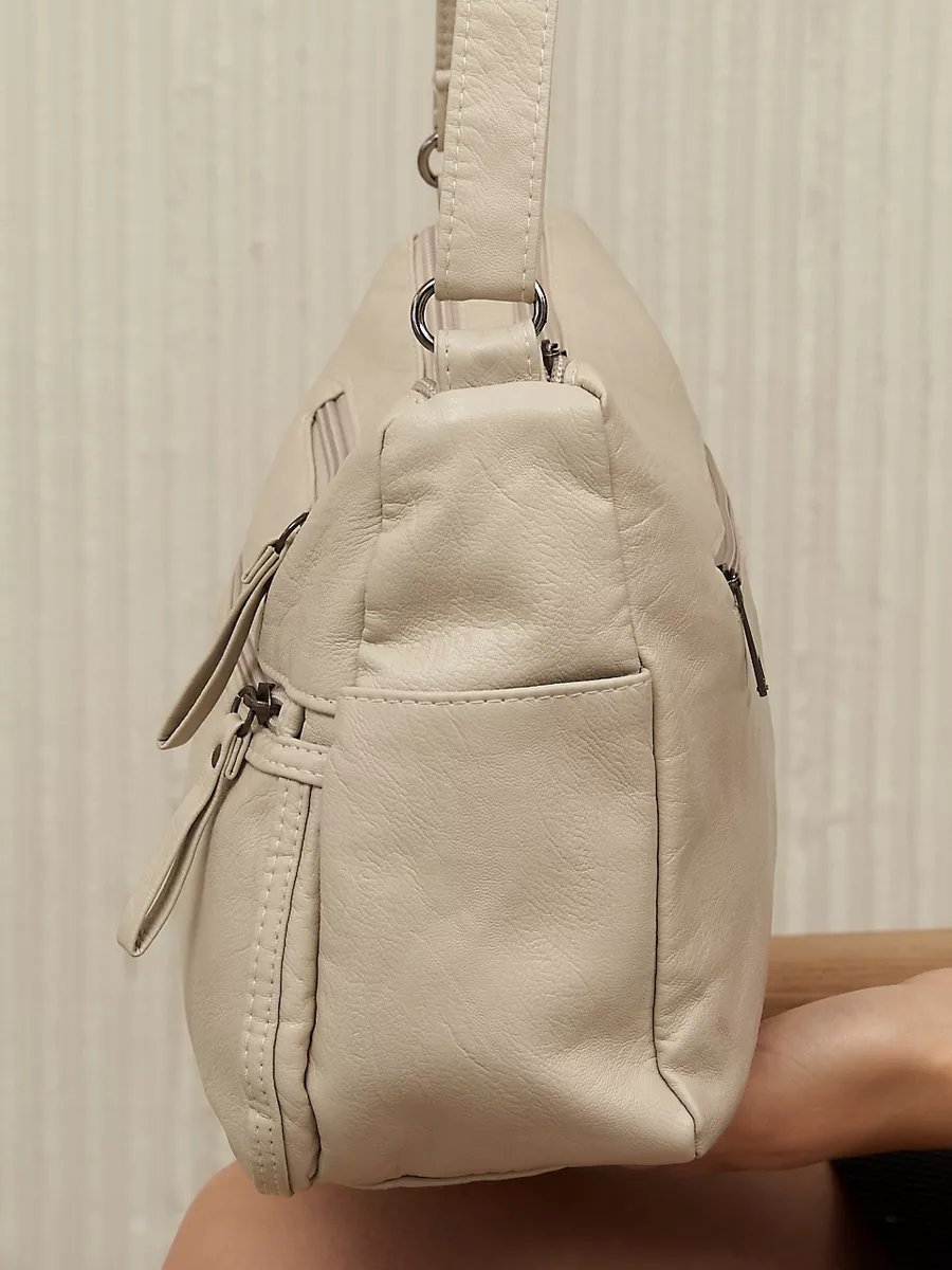 Сумка кросс-боди Lady bags экокожа бежевый купить,NaN