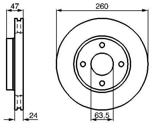 Диски Stellox передние 60202533VSX купить,13160