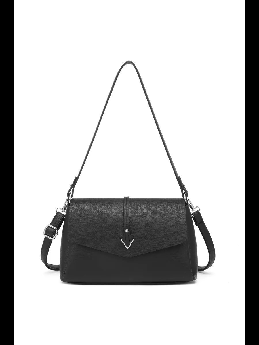 Сумка кросс-боди Lee-Bags экокожа черный купить,NaN