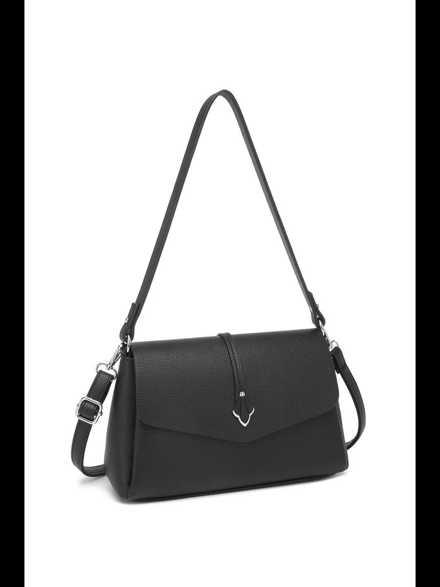 Сумка кросс-боди Lee-Bags экокожа черный купить,NaN