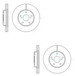 Диски Stellox передние 6020-1122V-SX купить,14440