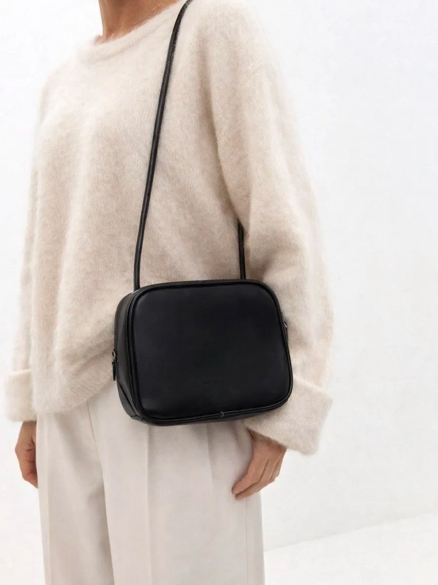 Сумка кросс-боди 2 BAGS BETTER экокожа черный купить,NaN
