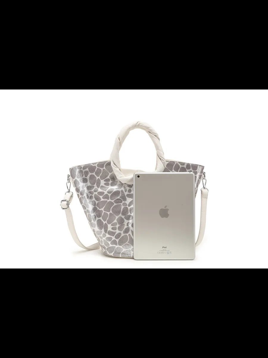 Мини-сумка MiniBags искусственная кожа серый купить,NaN