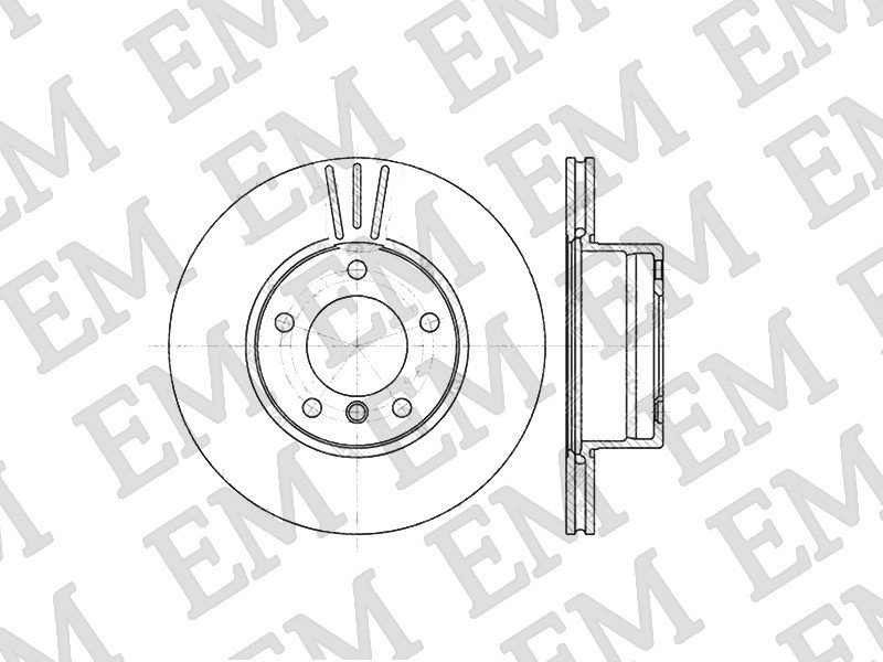 Диски Stellox передние 6020-1536V-SX купить,14610