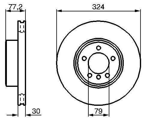 Диски Stellox передние 60201563VSX купить,23500