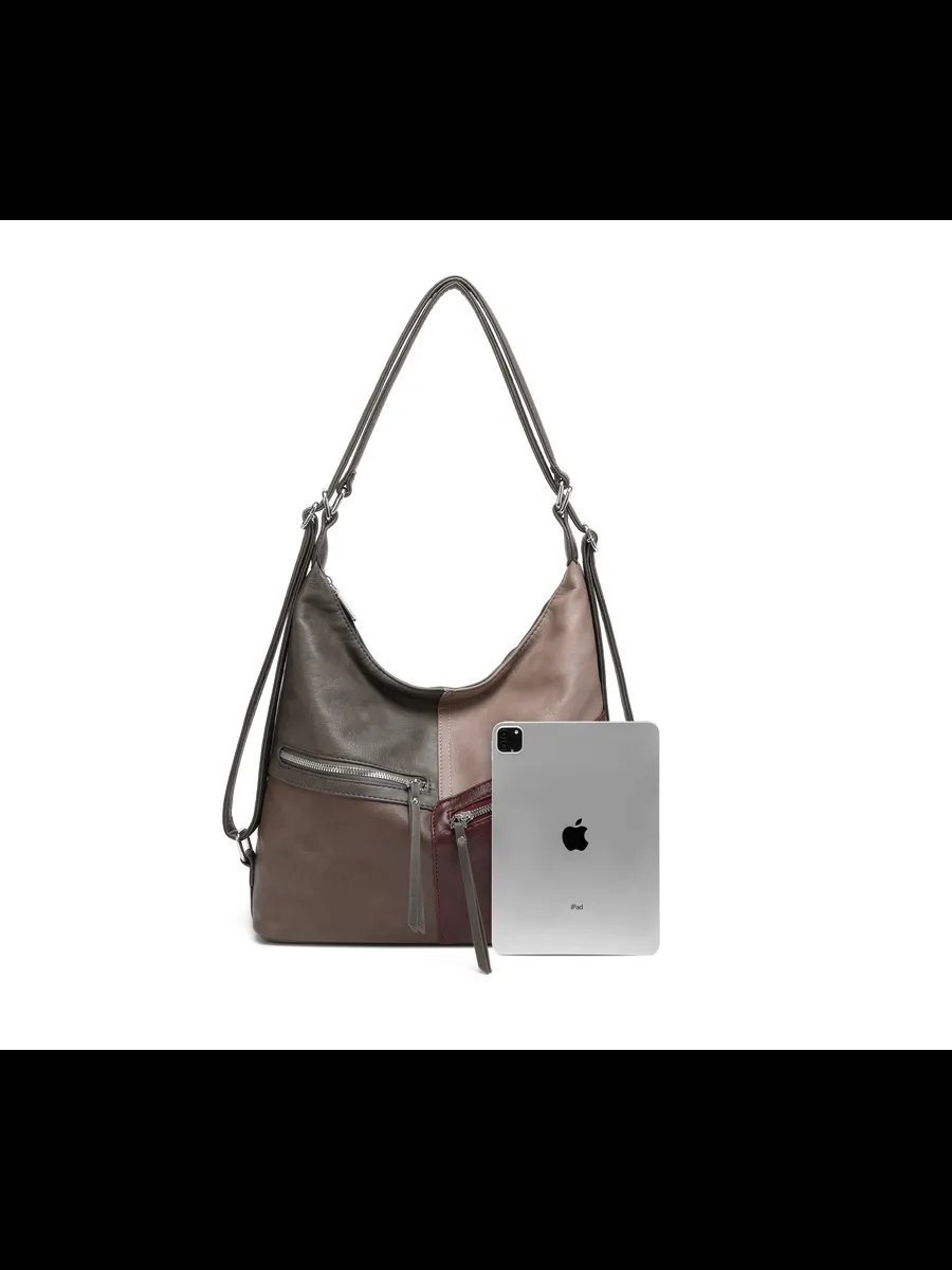 Сумка шоппер Lee-Bags экокожа серый купить,NaN