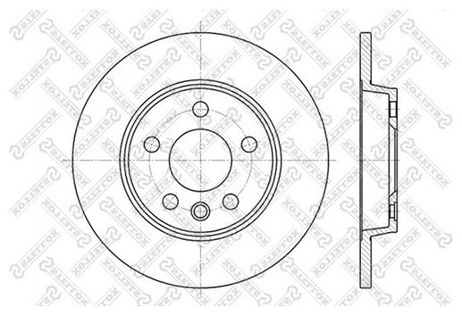 Диски Stellox задние 6020-4767-SX купить,11920
