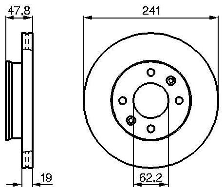 Диски Stellox передние 60203419VSX купить,10560
