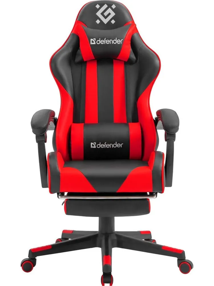 Кресло игровое Defender Rock красное