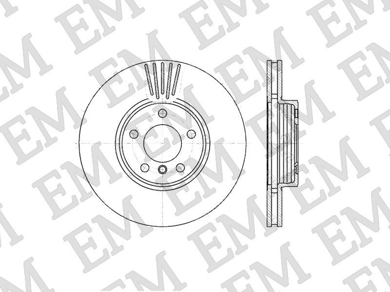 Диски Stellox передние 6020-1547V-SX купить,20750
