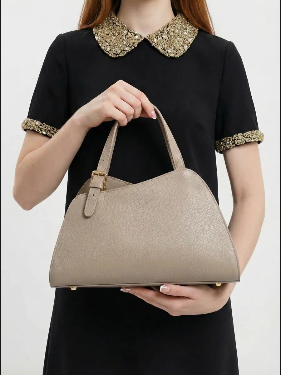 Сумка багет Belmondo Special Boutique натуральная кожа бежевый купить,NaN