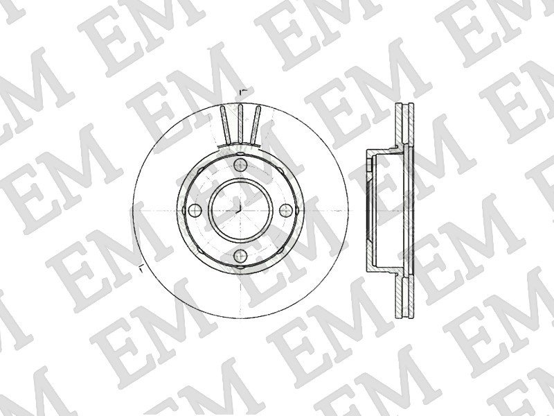 Диски Stellox передние 6020-4738V-SX купить,14880