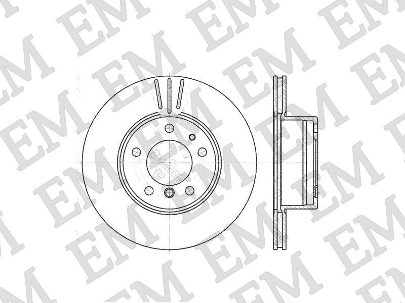 Диски Stellox передние 6020-1519V-SX купить,14120