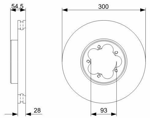 Диски Stellox передние 60209996SX купить,25350