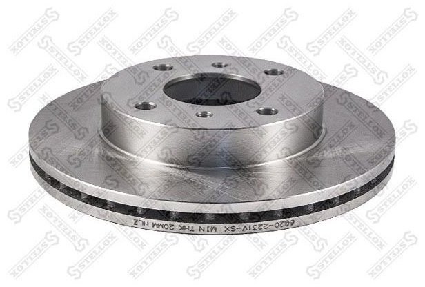 Диски Stellox передние 6020-2231V-SX купить,27550