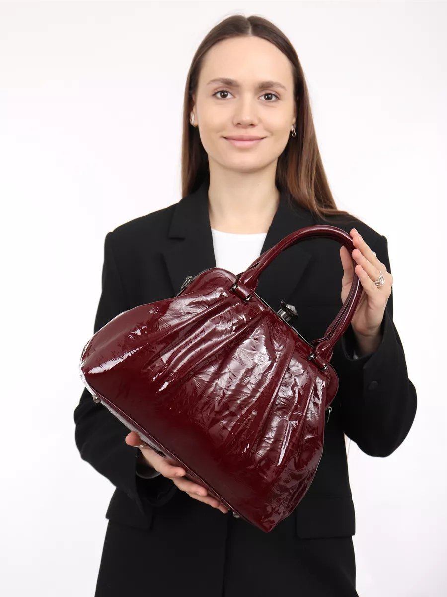 Мини-сумка Milagelin текстиль красный купить,NaN