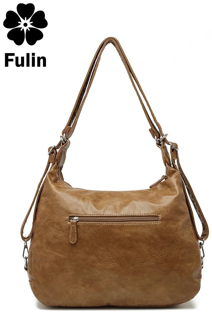 Сумка шоппер FULIN экокожа зеленый купить,NaN