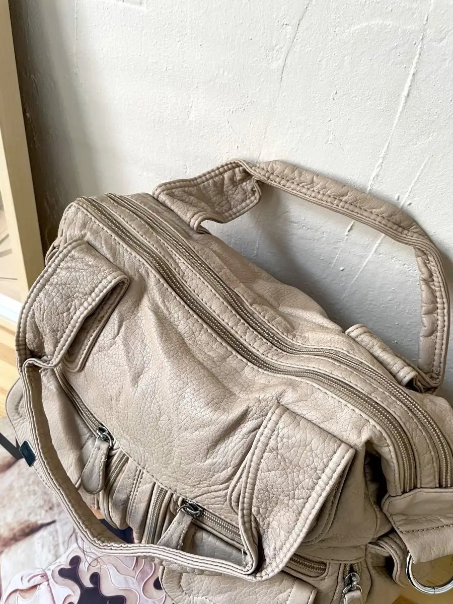 Сумка тоут MONBAG экокожа бежевый купить,NaN