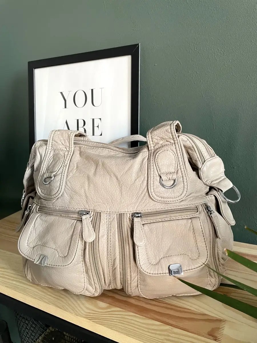 Сумка тоут MONBAG экокожа бежевый купить,NaN